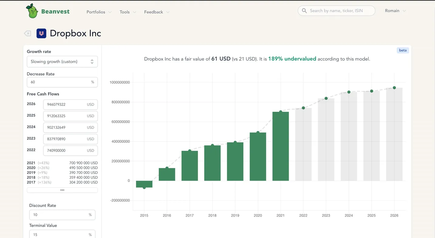 DCF Calculator